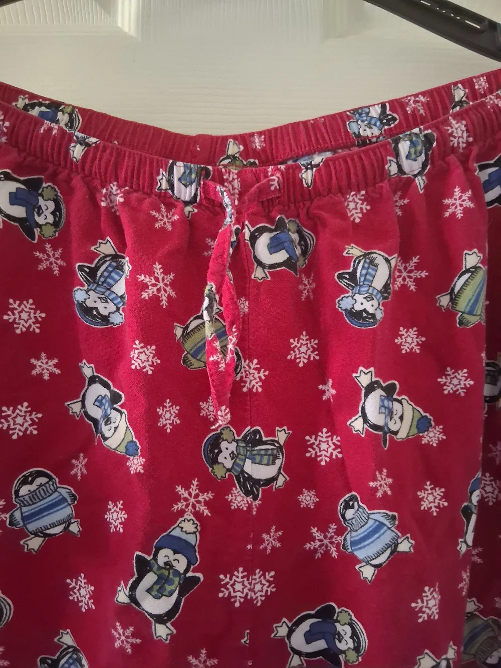 Mixit Red Penguin Print Pajama Bottoms - Picture 5 of 6